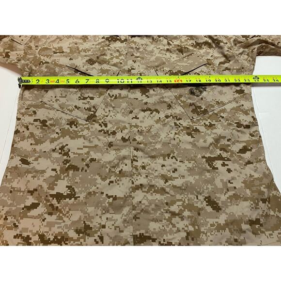USMC Desert MARPAT FROG Combat Shirt and Pants Set Size MEDIUM REGULAR - Picture 5 of 15